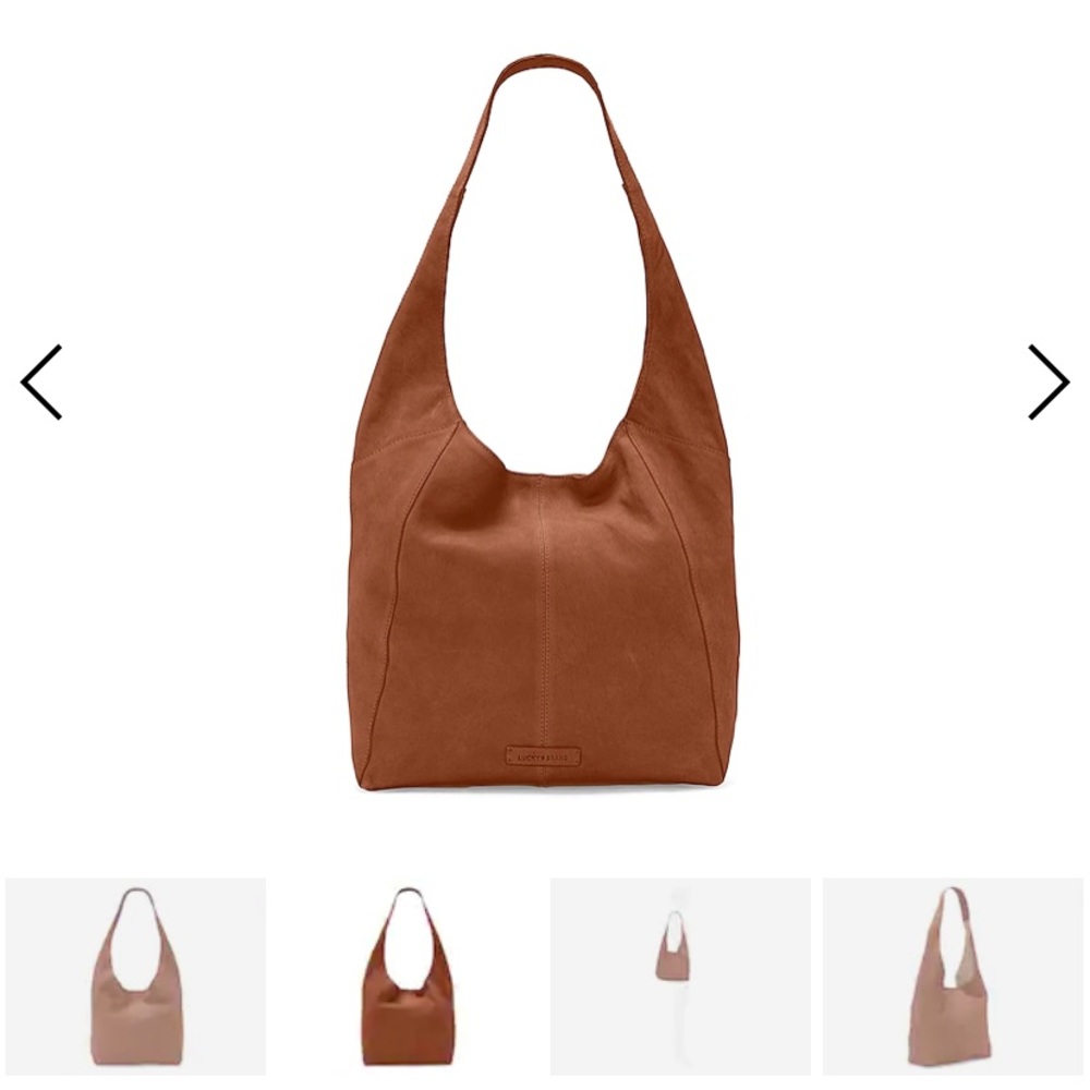 Lucky Brand Patti leather Hobo bag